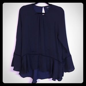 Mossimo navy blouse